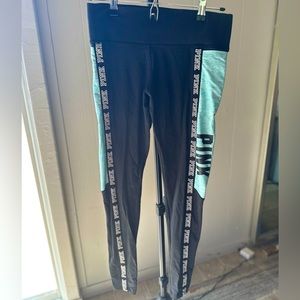 Pink Ultimate yoga pants with pockets